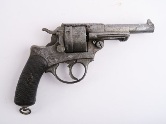 188 Révolver modèle 1873 réglementaire français de la série 1876, tout