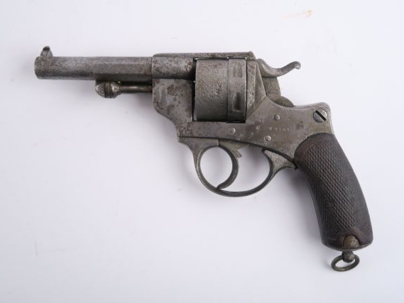 188 Révolver modèle 1873 réglementaire français de la série 1876, tout