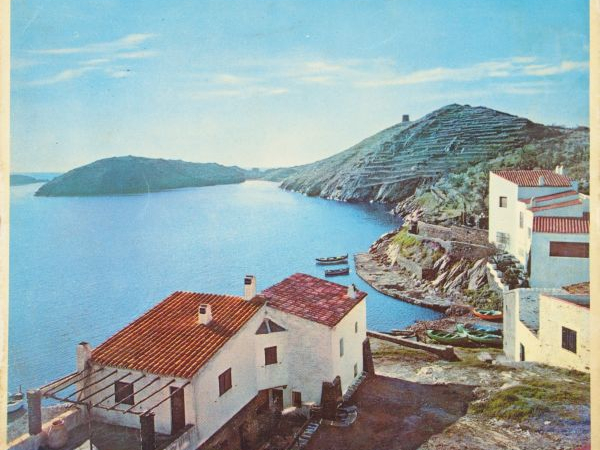 DALI (Salvador). Lettre autographe signée. 1 p. au verso d'une carte p