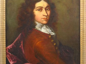 Vente aux enchères 	Ecole d'ITALIE du NORD vers 1700 "Portrait dit de Nicolas Madin" Huil