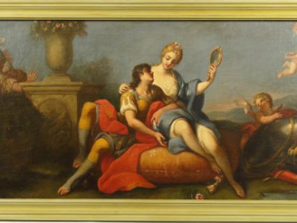 Vente aux enchères 	Ecole VENITIENNE du XVIIIème sicèle suiveur de Sebastiano RICCI 'Rena