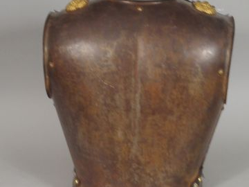Cuirasse d’officier Français modèle 1855. Plastron et dossière de même