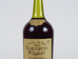 Vente aux enchères 1 MAGNUM ARMAGNAC MAGNOL 'VIEILLE RESERVE' 42° - 1964