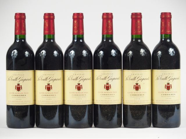 6 BOUTEILLES CHÂTEAU LA VOULTE GASPARETS 'CUVEE ROMAIN PAUC' CORBIERES