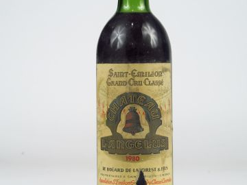 1 BOUTEILLE CHÂTEAU L'ANGELUS GCC ST EMILION - 1980 - BG/ELD