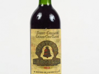Vente aux enchères 1 BOUTEILLE CHÂTEAU L'ANGELUS GCC ST EMILION - 1982 - BG