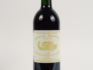 1 BOUTEILLE CHÂTEAU MARGAUX 1er GCC MARGAUX - 1990 - EF