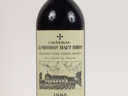 Vente aux enchères 1 BOUTEILLE CHÂTEAU LA MISSION HAUT BRION GCC GRAVES - 1990