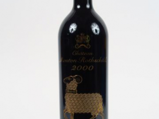 Vente aux enchères 1 BOUTEILLE CHÂTEAU MOUTON ROTHSCHILD 1er GCC PAUILLAC  - 2000