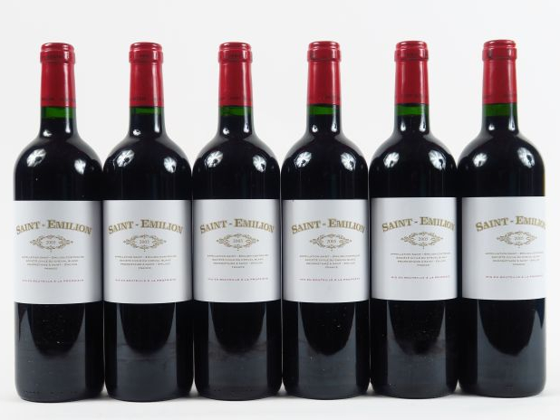 6 BOUTEILLES ST EMILION DE CHEVAL BLANC - 2005 - CBO