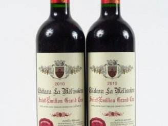 Vente aux enchères 2 BOUTEILLES CHÂTEAU LA MELISSIERE ST EMILION GC - 2010