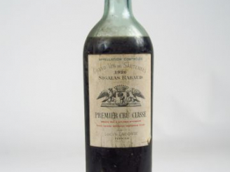 Vente aux enchères 1 BOUTEILLE CHATEAU SIGALAS RABAUD 1er CC SAUTERNES - 1926 - BEP/1 CAP