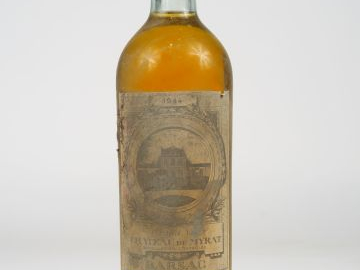 1 BOUTEILLE CHÂTEAU DE MYRAT SAUTERNES - 1944 - BG+/ELF