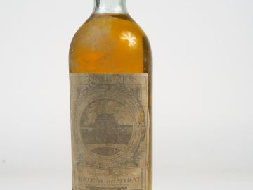 1 BOUTEILLE CHÂTEAU DE MYRAT SAUTERNES - 1944 - LB/ELF/ES