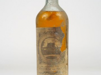 Vente aux enchères 1 BOUTEILLE CHÂTEAU DE MYRAT SAUTERNES - 1944 - BEP/ED