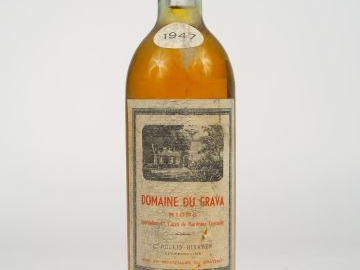 1 BOUTEILLE DOMAINE DU GRAVA RIONS ROLLIN   BIRABEN - 1947 - ELA/BS