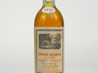 Vente aux enchères 1 BOUTEILLE DOMAINE DU GRAVA RIONS ROLLIN   BIRABEN - 1947 - ELA/BS
