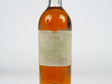 1 BOUTEILLE CHÂTEAU FILHOT 1er CC SAUTERNES - 1949 - BG/EF