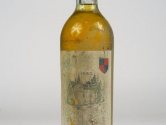Vente aux enchères 1 BOUTEILLE CHÂTEAU OLIVIER 1er CRU GRAVES L. ESCHENAUER - 1950 - BS/E