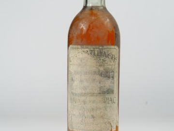 1 BOUTEILLE CHÂTEAU LA NERE LOUPIAC - 1955 - BG/ETA/BS/BOUCHON ESTAMPE