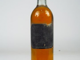 Vente aux enchères 1 BOUTEILLE CHÂTEAU GUIRAUD 1er CC SAUTERNES - 1957 - BG/ETLA/EF