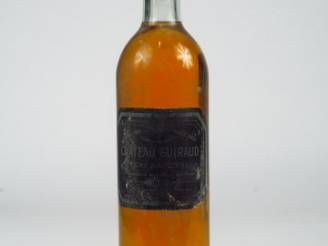 Vente aux enchères 1 BOUTEILLE CHÂTEAU GUIRAUD 1er CC SAUTERNES - 1957 - BG/ETLA