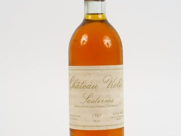 1 BOUTEILLE CHÂTEAU VIOLET SAUTERNES - 1987 - BG+