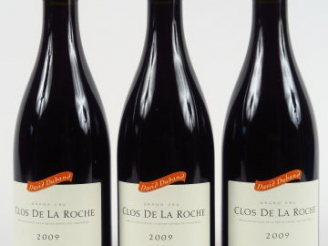 Vente aux enchères 3 BOUTEILLES CLOS DE LA ROCHE GC D. DUBAN - 2009