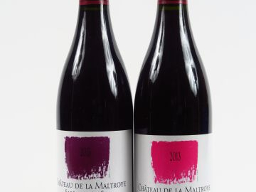 2 BOUTEILLES CHÂTEAU DE LA MALTROYE 2013 : 1 SANTENAY 1er CRU 'LA COMM