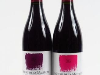 Vente aux enchères 2 BOUTEILLES CHÂTEAU DE LA MALTROYE 2013 : 1 SANTENAY 1er CRU 'LA COMM