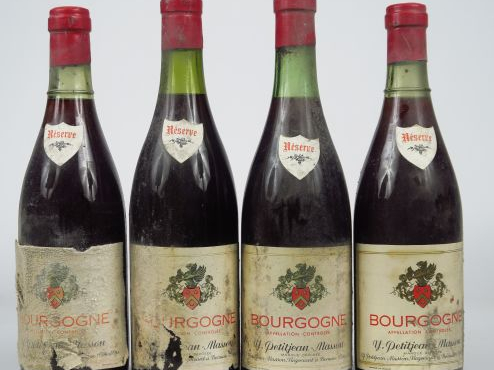 4 BOUTEILLES BOURGOGNE 'RESERVE' Y. PETITJEAN-MASSON - 2 EA