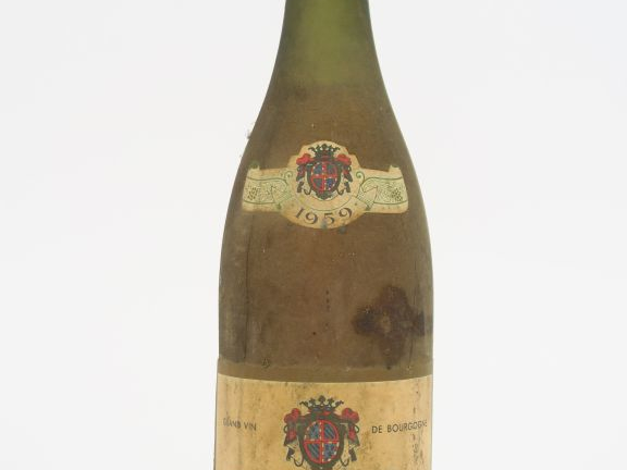 1 BOUTEILLE MEURSAULT 'GOUTTE D'OR' THEVENOT - 1959 - 4,5 CM/BS