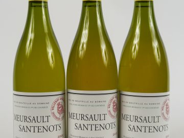 3 BOUTEILLES MEURSAULT SANTENOTS DOMAINE MARQUIS D'ANGERVILLE - 2005