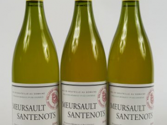 Vente aux enchères 3 BOUTEILLES MEURSAULT SANTENOTS DOMAINE MARQUIS D'ANGERVILLE - 2005