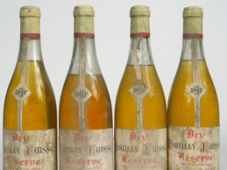 Vente aux enchères 4 BOUTEILLES POUILLY FUISSE DRY 'RESERVE' BOUCHARD AINE   FILS - ETA/B