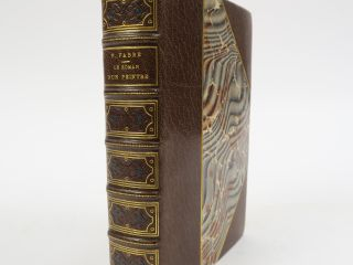 FABRE (Fabre). Le roman d'un peintre. Paris, Charpentier 1878. in-12. 