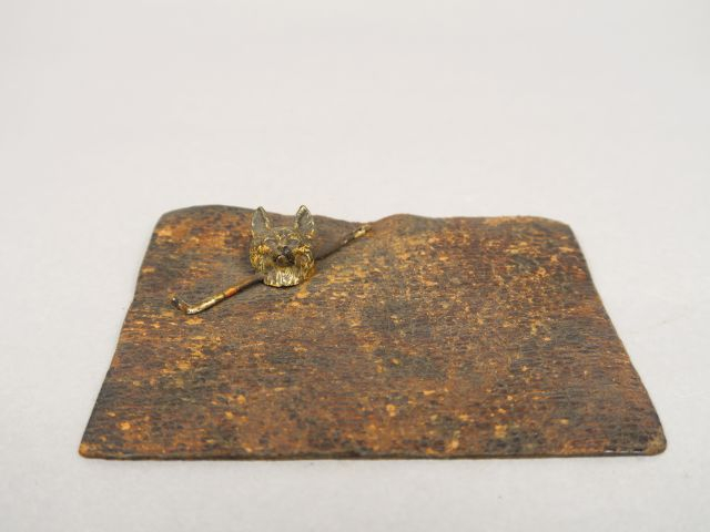 Tête de loup en bronze de Vienne