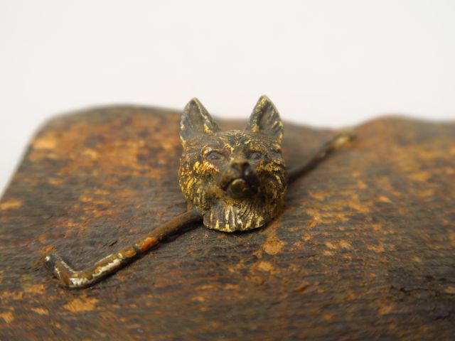 Tête de loup en bronze de Vienne
