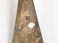 Pelle à fraise Napoléon III en argent et vermeil, poinçon Minerve. Poi