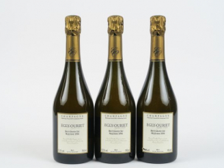 Vente aux enchères 3 BOUTEILLES CHAMPAGNE EGLY OURIET - 1996 - ETLA