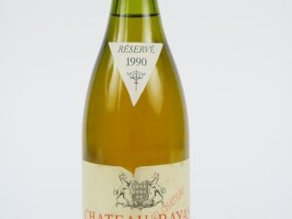 1 BOUTEILLE CHATEAUNEUF DU PAPE CHÂTEAU RAYAS BLANC 'RESERVE' - 1990 -