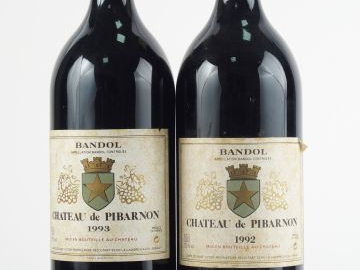 2 MAGNUMS CHÂTEAU DE PIBARNON BANDOL - 1992/1993