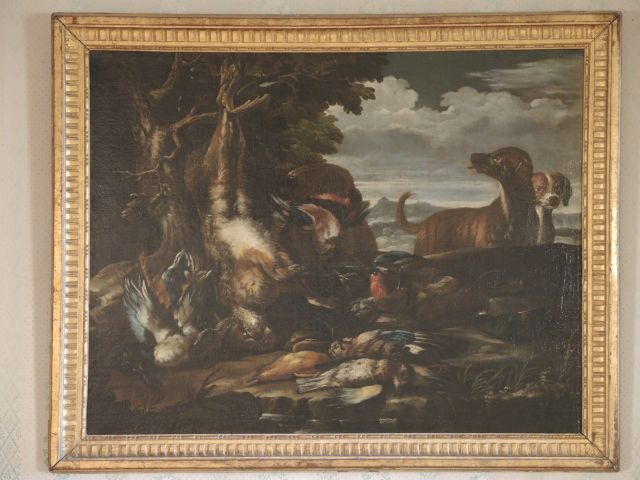 Philipp Peter ROSS. « Nature morte ». Huile sur toile. Dim. : 121.5 x 