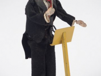 Vente aux enchères Petit automate mécanique Fernand Martin 'le chef d'orchestre', état d'