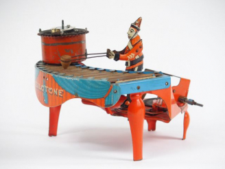Vente aux enchères Jouet de 1930 animé Wolverine 'le zilotone' (à restaurer)