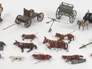 Vente aux enchères Lot d'attelages divers en état d'usage dont canons CR, petit attelage 