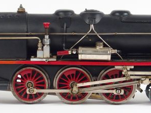 Vente aux enchères Locomotive à vapeur vive Marklin 231, sans tender, repeinte