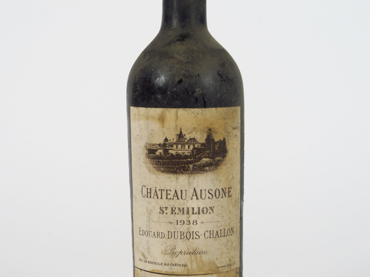 1 BOUTEILLE CHÂTEAU AUSONE ST EMILION - 1938 - MEP/BS/ELT