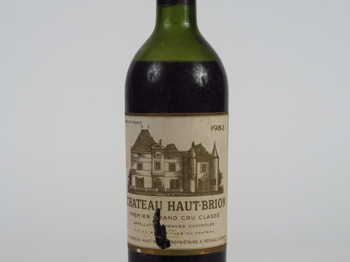 1 BOUTEILLE CHÂTEAU HAUT BRION 1er GCC GRAVES - 1953 - BEP/ELD/CAPS AB
