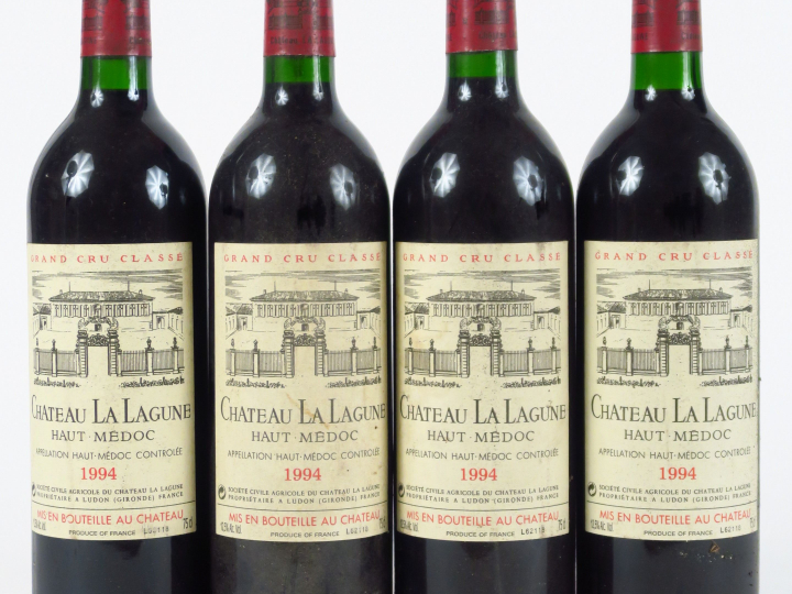 4 BOUTEILLES CHÂTEAU LA LAGUNE GCC HAUT MEDOC 1994